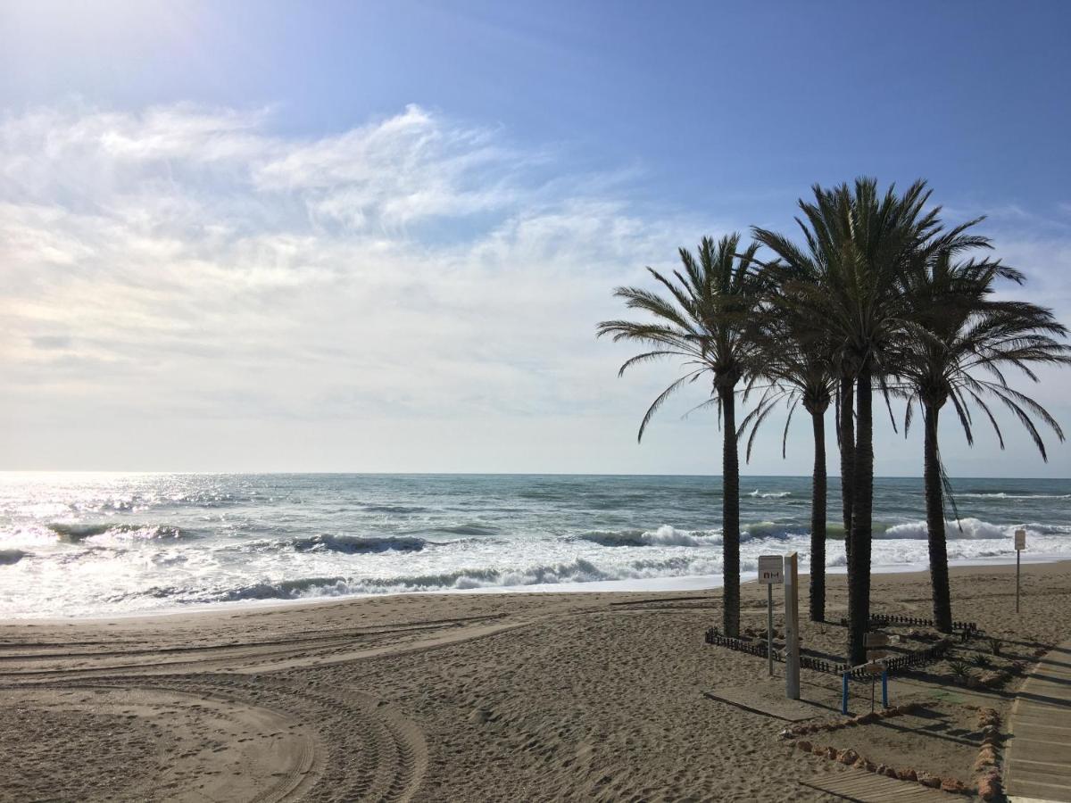 1 Paradise Of Benalmadena Costa Residencial Aloha Playa Vistas Al Mar, Front Beach Mini Duplex Bagian luar foto
